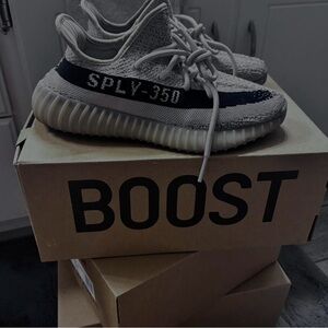 Yeezy Boost 350 in Slate and Black